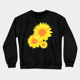 sun flower Crewneck Sweatshirt